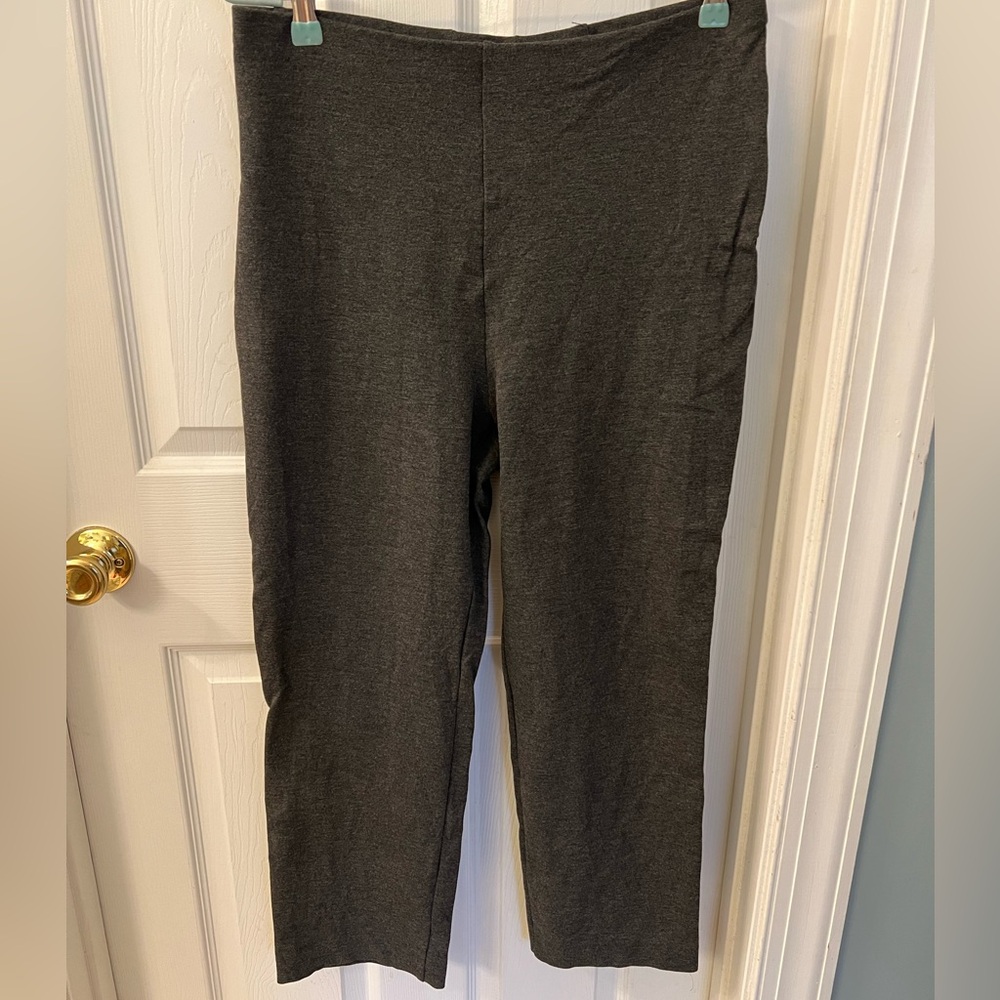 Liz Claiborne Gray Stretch Career Pants Sz L